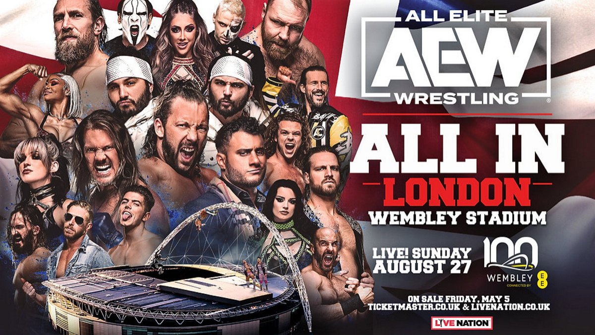 More Matches Made Official For AEW All In At London Wembley Stadium