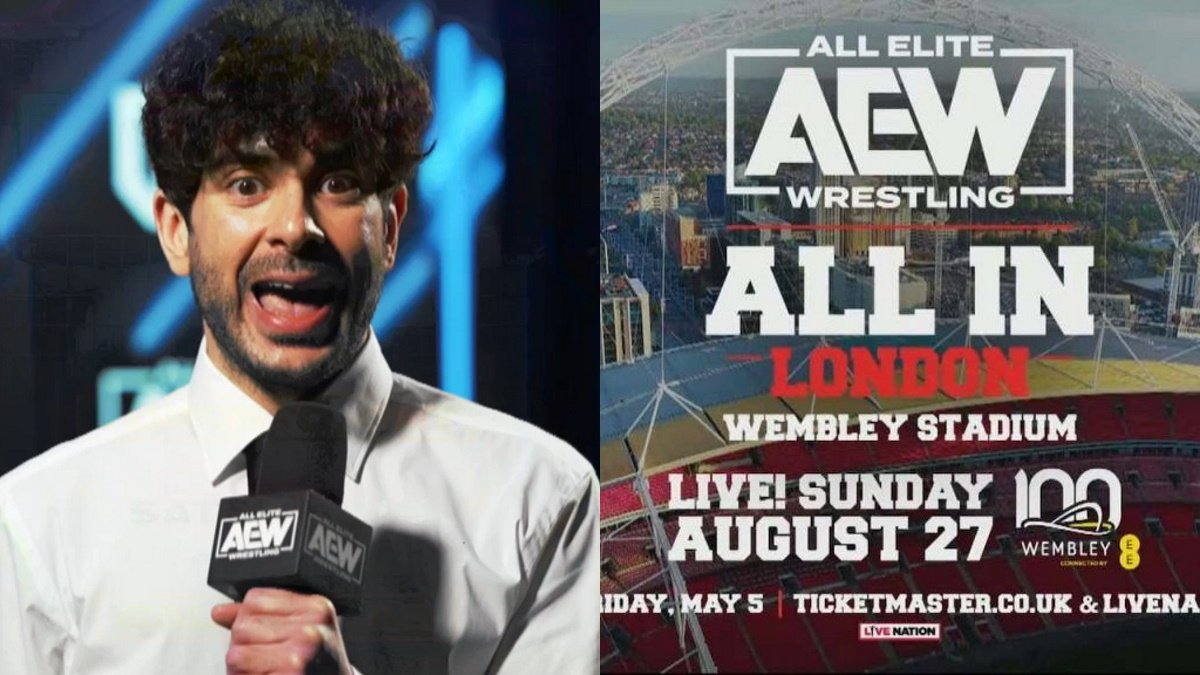 Tony Khan Announces New Match For AEW All In London Wembley Stadium