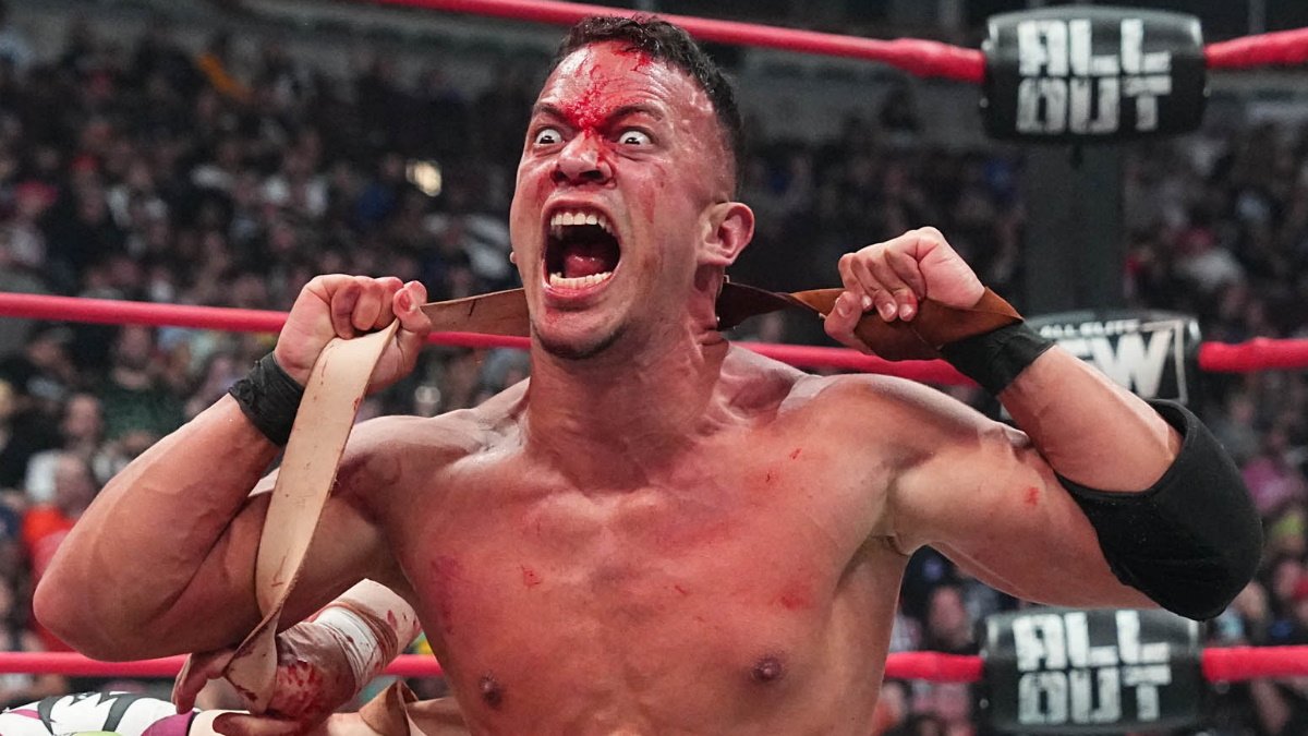 PHOTO: Ricky Starks Reveals Brutal Scars After Strap Match At AEW All Out 2023