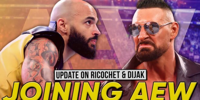 Update On RICOCHET & DIJAK Joining AEW | Ex-WWE Team Making ROH Debut